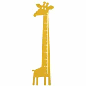 Roommate højdemåler - Giraf - Gul